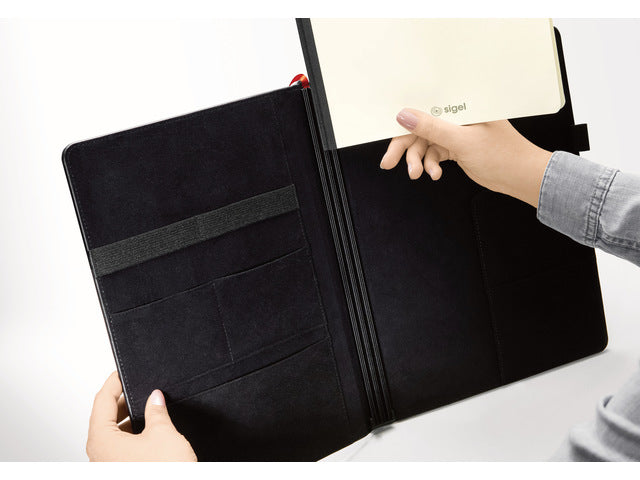 Notitieschrift Conceptum Flex A5, chamois 80gr, Sprachnotizen, 4 Seiten, 92 Blz, Softcover, FSC