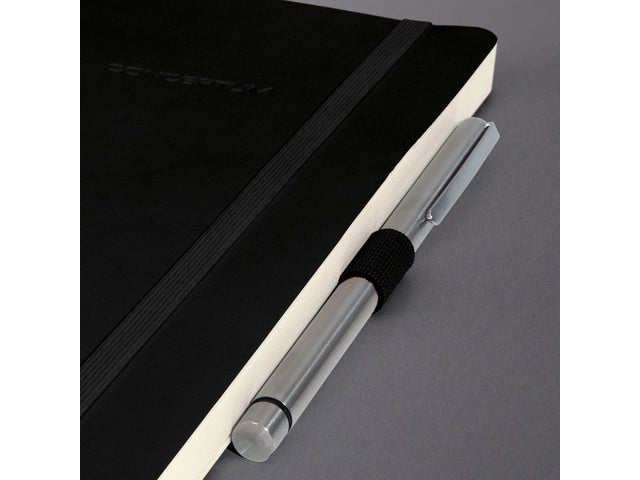 Notitiebook Conceptum, A4 schwarz-weißes Softcover.