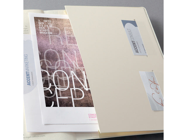 Notitieboek Conceptum A4 MINT GREEN lijn 194pag 80gr SC