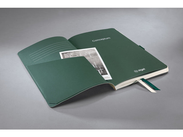 Notitieboek Conceptum A5 hout punt-gelijnd 194pag 100gr SC