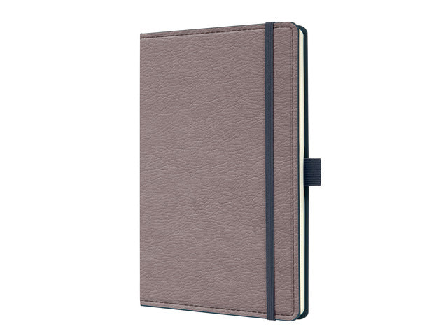 Notitieboek Conceptum A5 taupe punt-uitgelijnd 194pag 80gr HC
