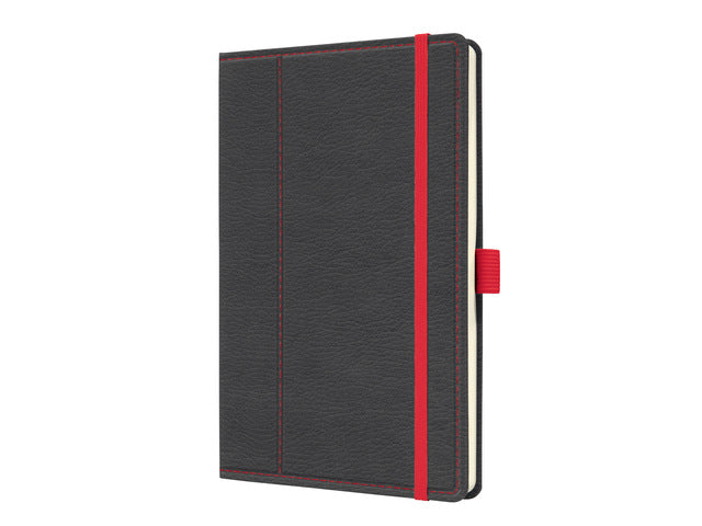 Benachrichtigungsbuch Conceptum A5, grau-rot, gepunktet, 194 Seiten, 80 g, HC