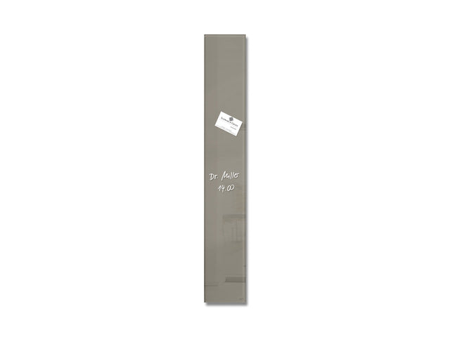 Glasmagneetbord Sigel Artverum 120x780x15mm taupe