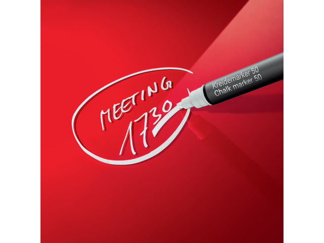 Glasmagneetbord Sigel Artverum 480x480x15mm rood