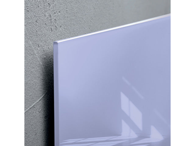 Glasmagneetbord Sigel lavendel 480x480x15mm 3 magn + bevestigingsmateriaal