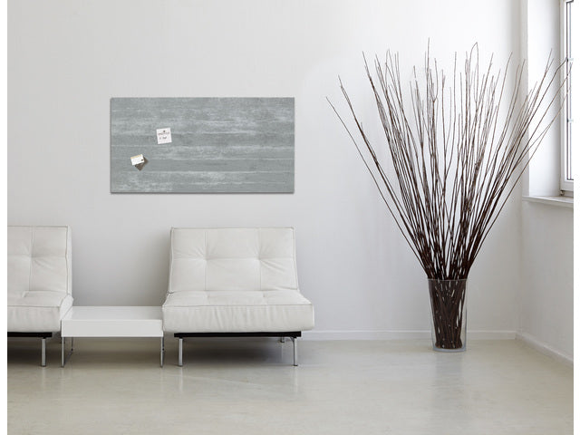 Glasmagneetbord Sigel Artverum 910x460x15mm betondesign