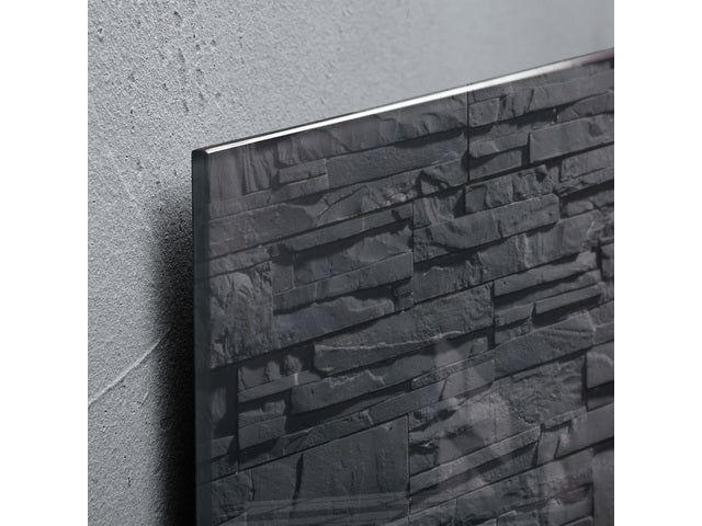 Glasmagneetbord Sigel Artverum 910x460x15mm leisteen