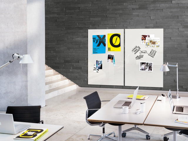 Glasmagneetbord XL Sigel Artverum 1800x1200x18mm super wit