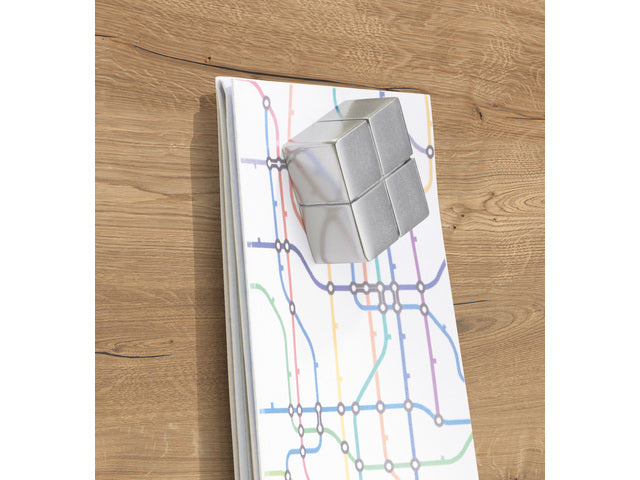 Glasmagneetbord Sigel Artverum 1300x550x15mm Natural Wood