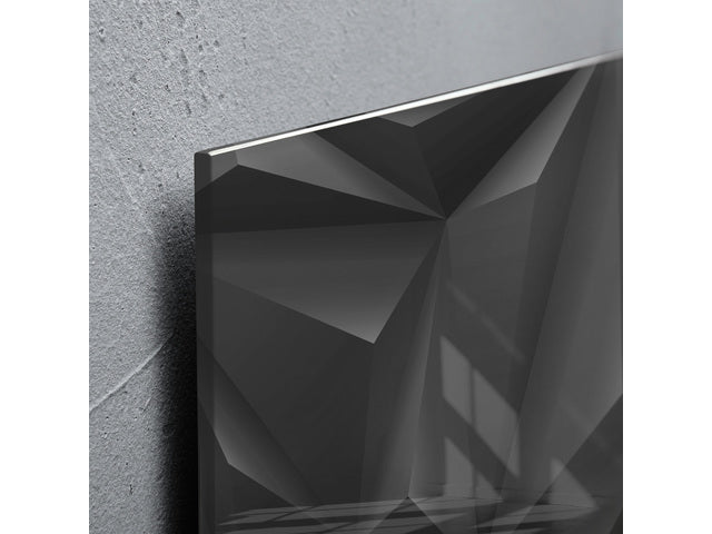 Glasmagneetbord Sigel Artverum 910x460x15mm Black Diamond