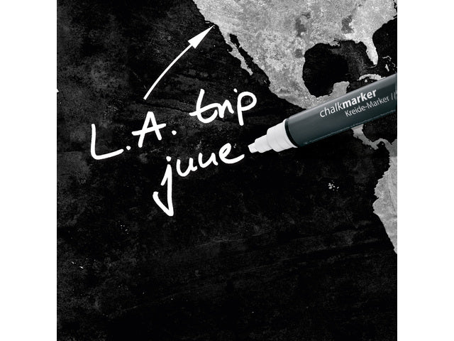 Glasmagneetbord Sigel Artverum 910x460x15mm wereldkaart