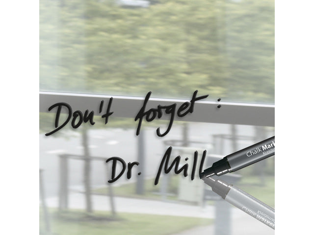 Glasmagneetbord Sigel Artverum 480x480x15mm spiegel