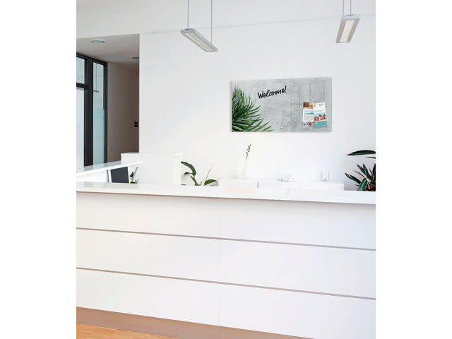 Glas-magneetbord Sigel Artverum Botanic 910x460x15mm