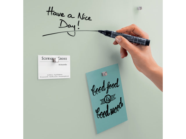 Glas-magneetbord Sigel Artverum mat munt. 600x400x15mm