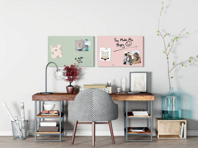 Glas-magneetbord Sigel Artverum mat munt. 600x400x15mm