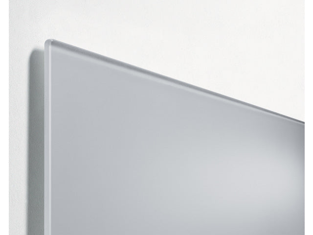 Glas-magneetboard Sigel Artverum mat lichtgrijs. 600x400x15mm