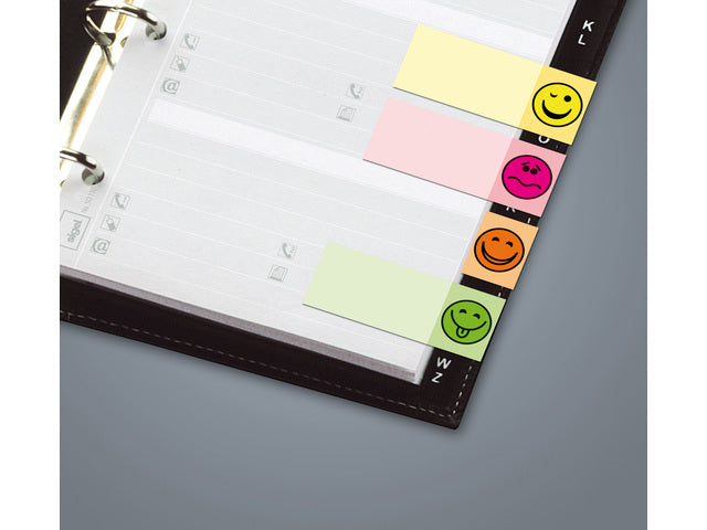 Indexeringsstrookjes Sigel design "Smile" 5 verminderd