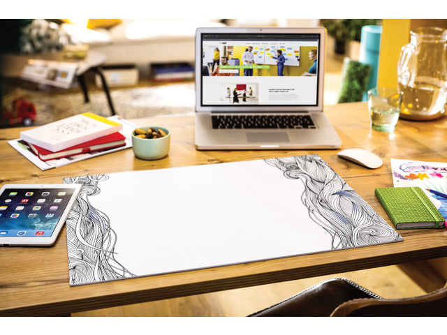 Bureauonderlegger Sigel Relax, 59,5x41cm, 80 grams papier, 30 vel, ongedateerd