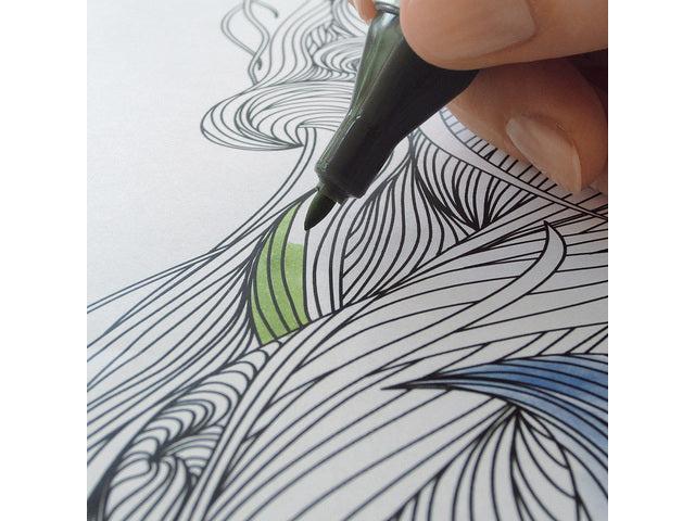 Bureauonderlegger Sigel Relax, 59,5x41cm, 80 grams papier, 30 vel, ongedateerd