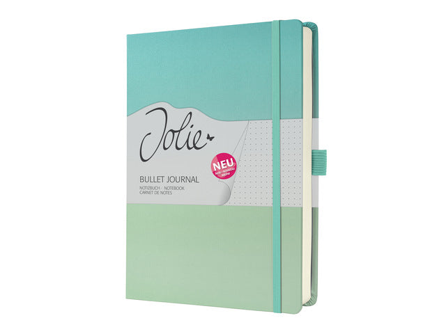 Bulletjournal Jolie A5 Gradient Sea punt-gelijnd hardcover