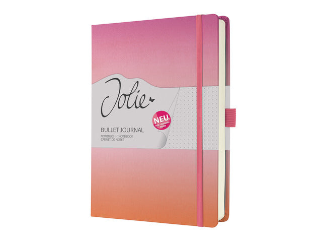 Bulletjournal Jolie A5 Gradient Sunset punt-gelijnd hardcover