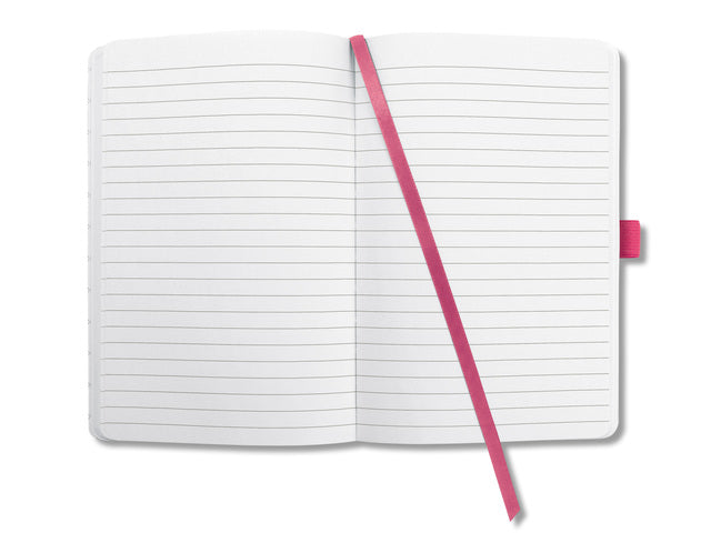 Notitieboek Sigel Jolie Flair A5 hardcover gelinieerd fuchsia roze