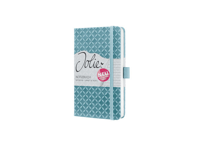 Notitieboek Sigel Jolie Flair A6 hardcover gelinieerd hemelsblauw