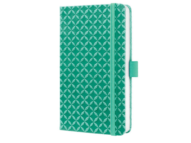 Notitieboek Jolie Flair A6 MINT GROEN gelinieerd 174pag 80gr HC