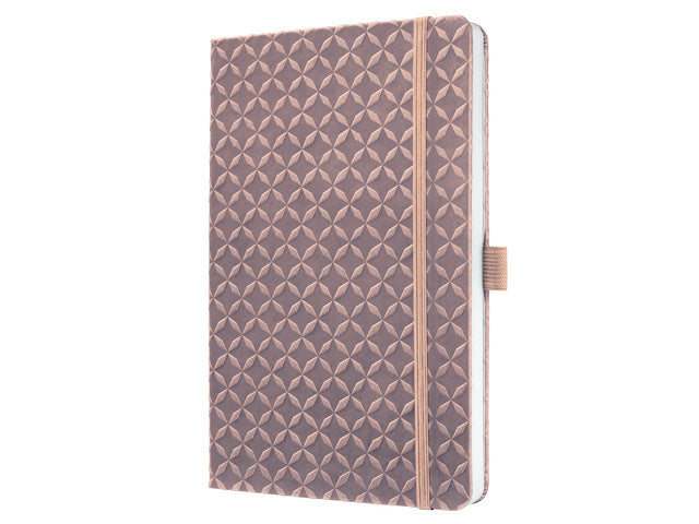 Notitieboek Jolie Flair A5 parelroze gelinieerd hardcover