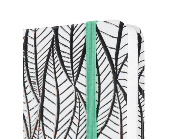 Notitieboek Sigel Jolie Beauty A5 hardcover gelinieerd 'Gewitte bladeren'