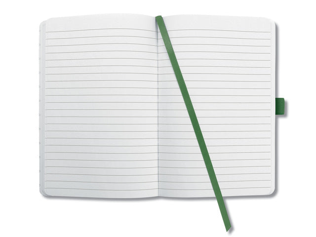 Notitieboek Jolie A5 Butterfly Confetti Lime HC, 174pag gelinieerd.