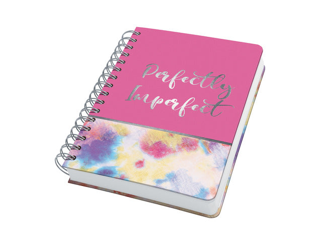 Notitieboek Jolie Inspire A5 spiraal Batik Holi . Punt-uitgelijnd. 240pagina's, 120grams papier. Hardcover