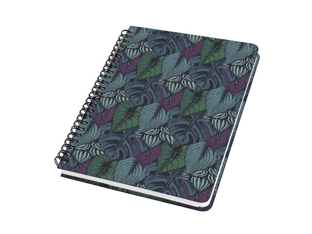 Notitieboek Jolie A5 spir. JUNGLE DREAMS punt-gelijnd 120pag 100gr HC