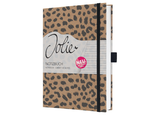 Notitieboek Jolie A5 Pure Cheetah gelinieerd hardcover