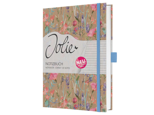 Notitieboek Jolie A5 Pure Wildflowers gelinieerd hardcover