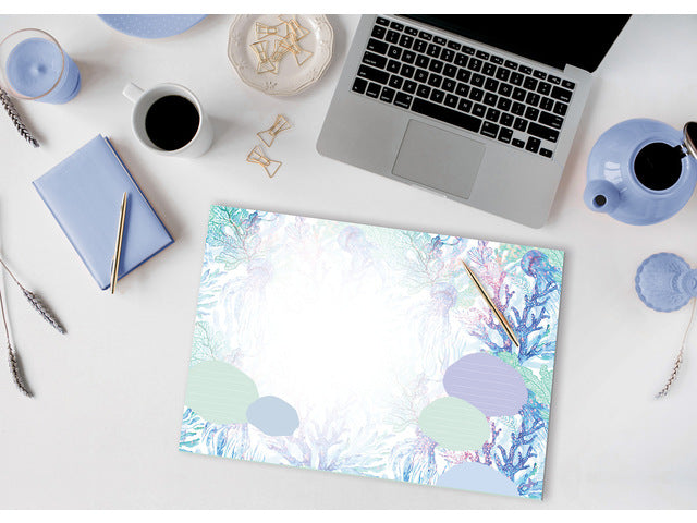 Dagplanner Beauty A5 GRATIS bureauonderlegger Underwater Miracles (JS104)