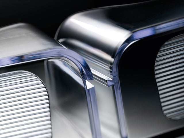 Folderhouder Sigel tafelmodel A4 transparant acryl met visitekaarthouder