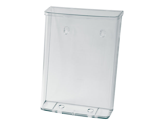 Buitenmaphouder Sigel wandmodel A4 transparant acryl voor