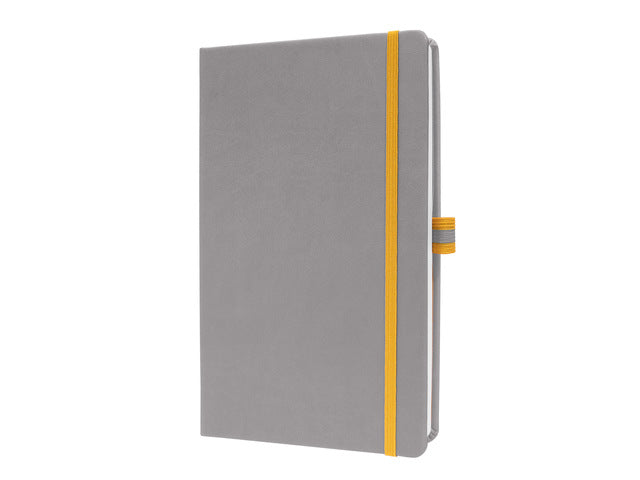 Notitieboek Linescape A5 lichtgrijs gelinieerd hardcover
