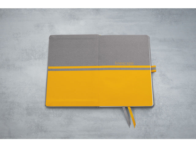Notitieboek Linescape A5 lichtgrijs gelinieerd hardcover