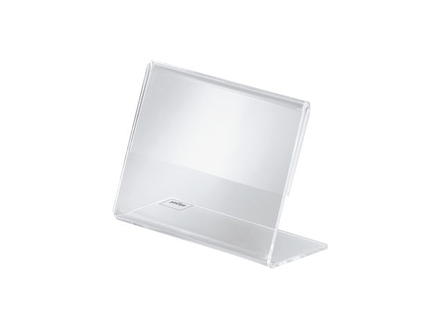 Info/Prijsstandaard Sigel Acryl transparent für 10 Stück