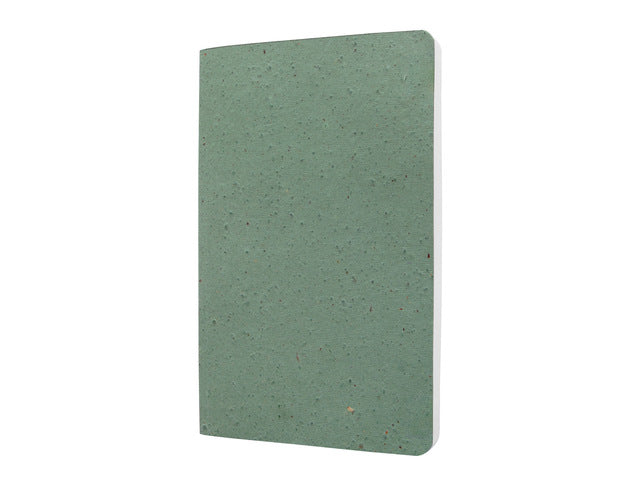 Benachrichtigungsbuch Re-Up A5 grün gelinieter Softcover