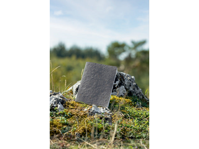 Notitieboek Re-Up A5 donkergrijs gelinieerd softcover