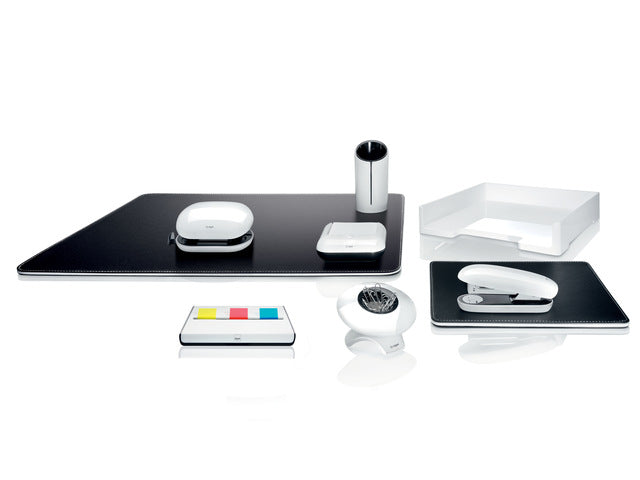 Bureauonderlegger Sigel EYE STYLE zwart/wit