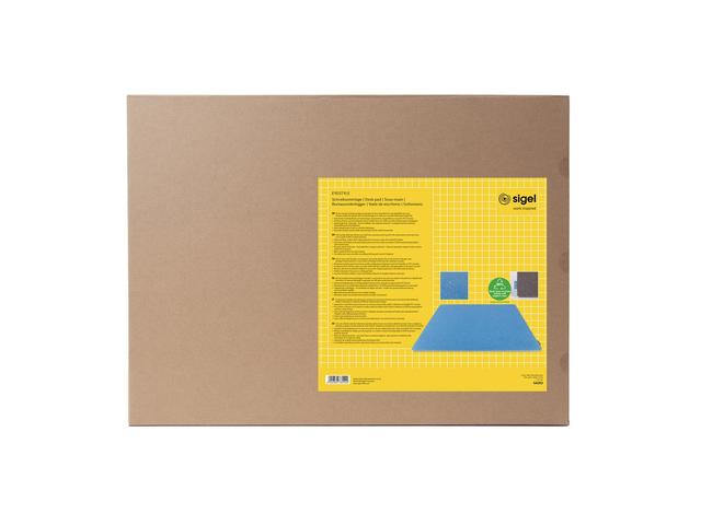 Bureauonderlegger EYE STYLE l.grijs-blauw 600x450x7mm