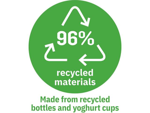 Bureauonderlegger EYE STYLE l.grijs-blauw 600x450x7mm