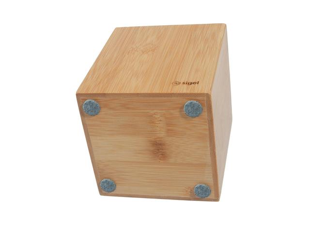 Pennenkoker EYE STYLE bamboe 92x92x106mm