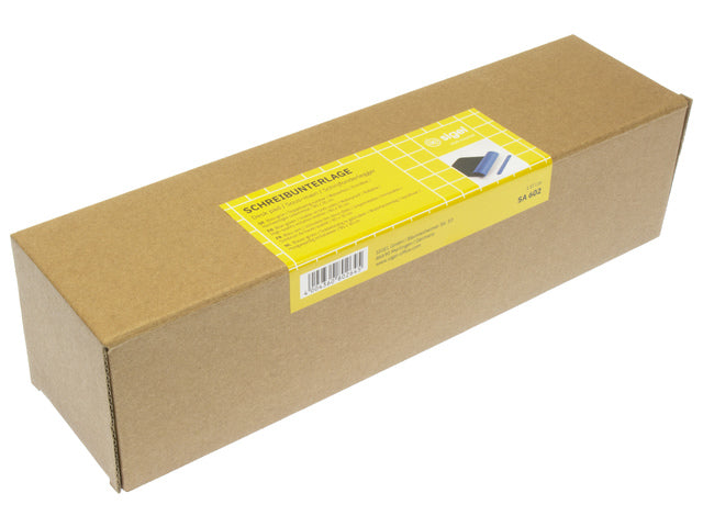 Onderlegger oprolbaar Sigel blauw-groen, 800x300x2mm imitatieleer, dubbelzijdig