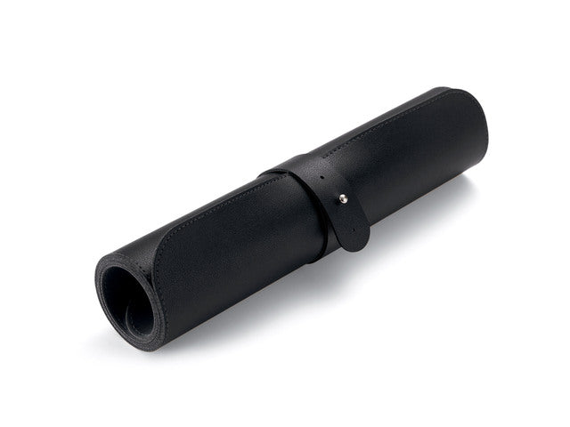 Onderlegger oprolbaar Sigel zwart-zwart, 800x300x2mm imitatieleer, dubbelzijdig