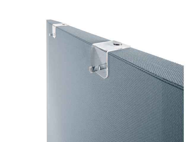 Ruimteverdeler Sigel akoestiek donkergrijs, 1000x1800x50 mm